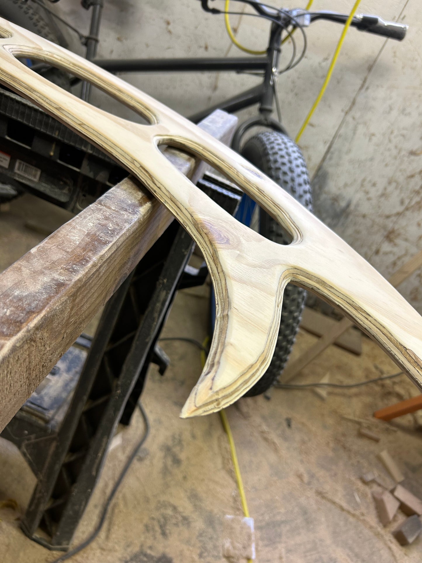 Wooden Replica Bat’leth